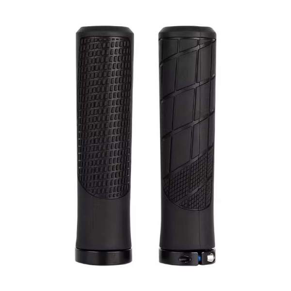 MTB Fahrradgriff Lock On 133mm x 33mm black/black