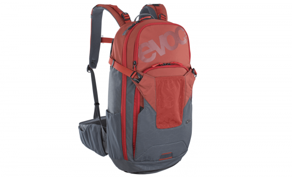 Evoc Neo 16l Fahrrad Protektor Rucksack S/M red carbon grey