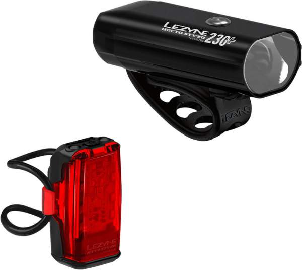 Lezyne Beleuchtungsset Hecto 230+ STVZO/KTV+STVZO