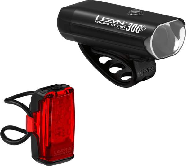 Lezyne Beleuchtungsset Micro STVZO 300+/KTV+STVZO