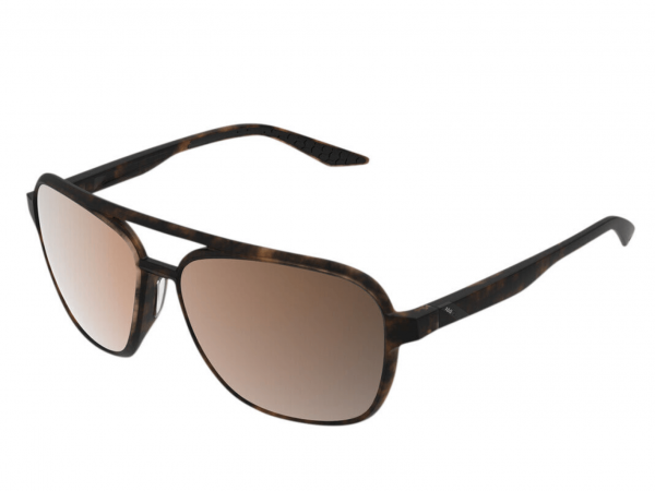 100% Kasia Aviator Round - Soft Tact Havana
