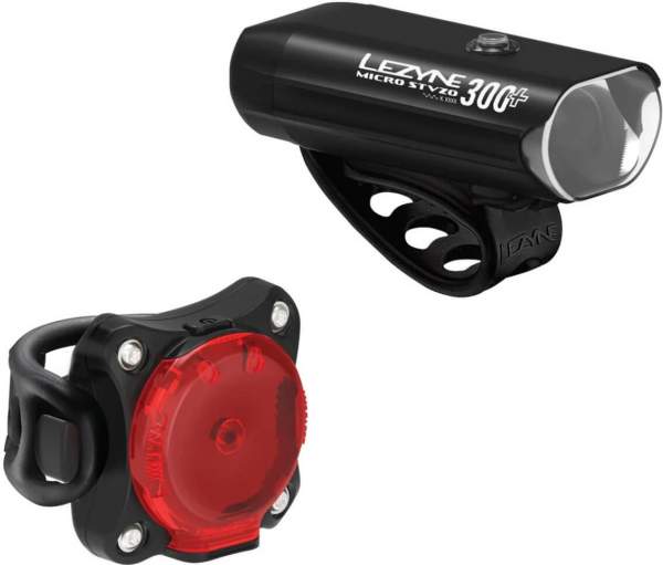 Lezyne Beleuchtungsset Micro Drive 300+ STVZO / Zecto Drive STVZO