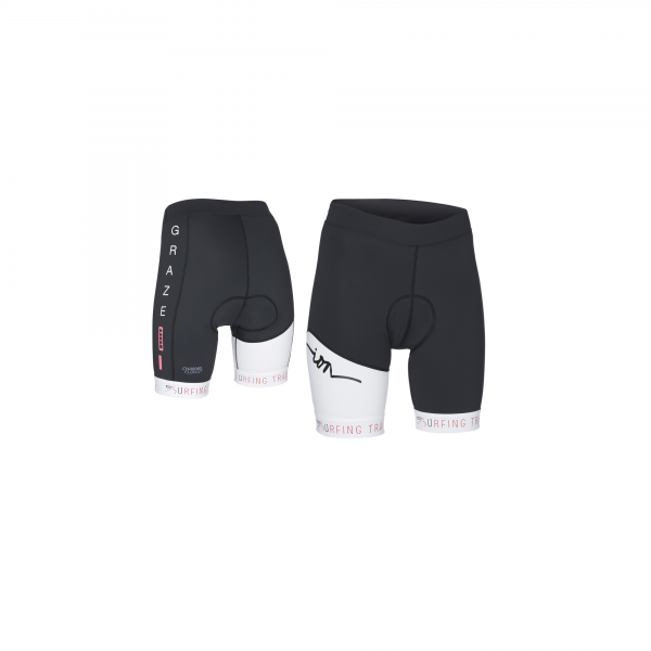 ION Short Lazen Damenhose gepolstert kurz - Black