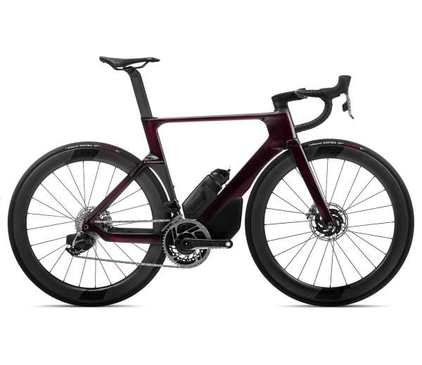 ORCA AERO M11eLTD - 2023 wine red carbon view carbon raw